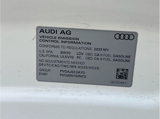2023 Audi A6 45 TFSI Premium Plus Sedan 4D