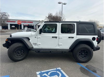 2018 Jeep Wrangler Unlimited All New Sport S Sport Utility 4D