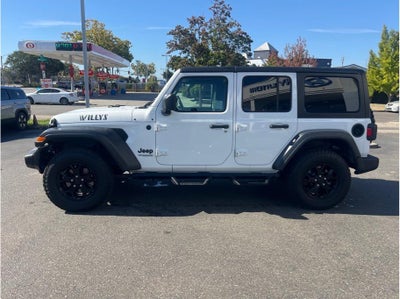 2020 Jeep Wrangler Unlimited Willys Sport Utility 4D